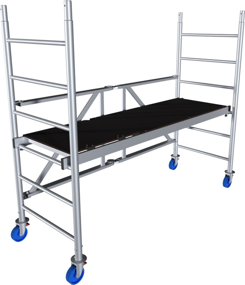 KRAUSE ProTec XS Alu-FaltGerüst, Arbeitshöhe bis 2,9 Meter