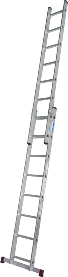 KRAUSE Corda Schiebeleiter, 2x8 Sprossen, Arbeitshöhe bis 4,85 m