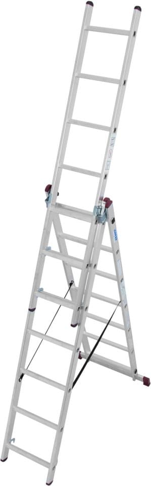 KRAUSE Corda Vielzweckleiter, hohe Standsicherheit und Treppenkompatibilität