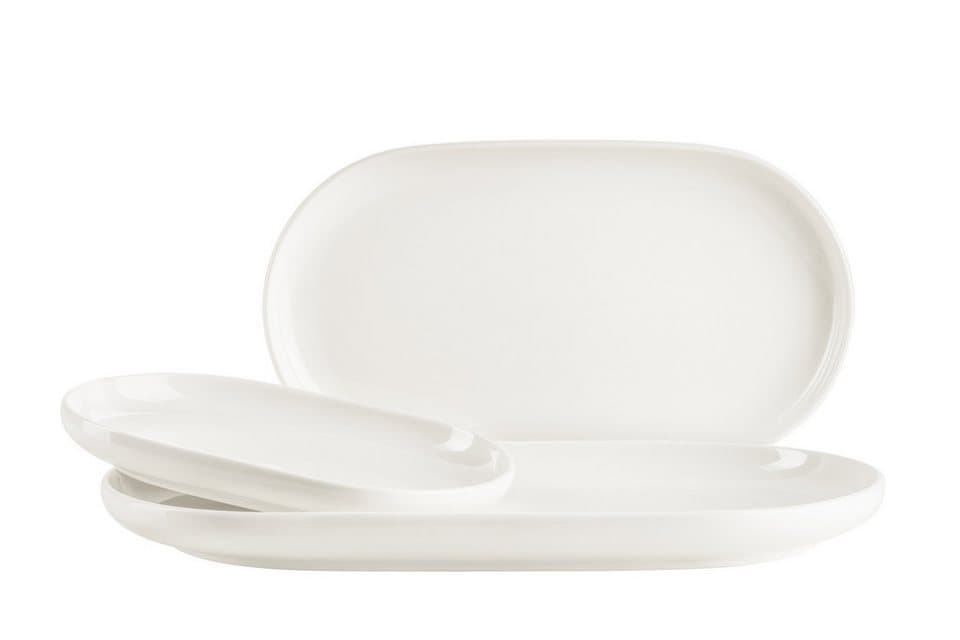 MÄSER Servierplatte Taya, 3-teiliges Set aus Porzellan