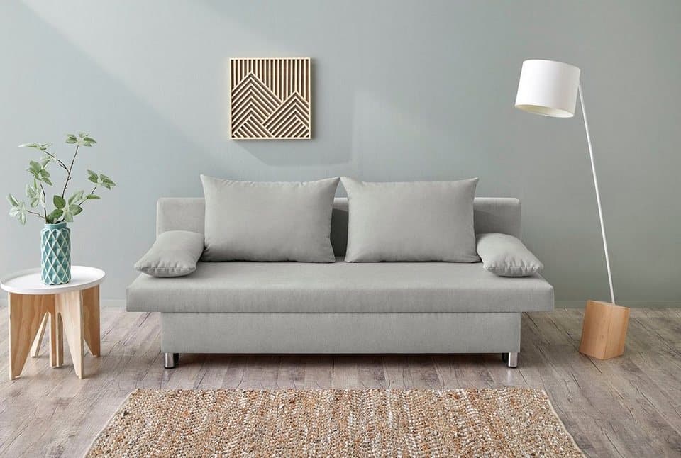 Jockenhöfer Gruppe Schlafsofa B, 191 cm, Liegefläche 120x191 cm, mit Bettfunktion und Bettkasten